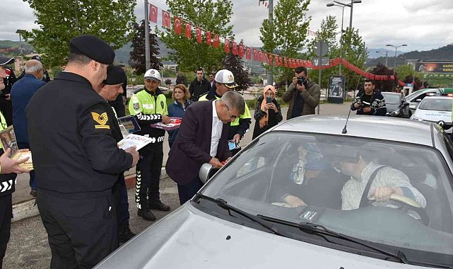 Karabük&#039;te &quot;Yayalar için 5 adımda güvenli trafik&quot; etkinliği