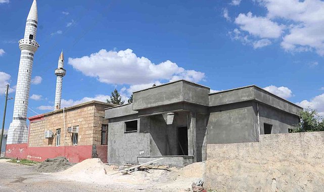 Karaköprü kırsalında yeni çok amaçlı salonlar yükseliyor