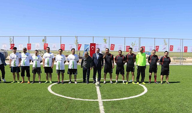 Karaköprü&#039;ye bir spor tesisi daha kazandırıldı