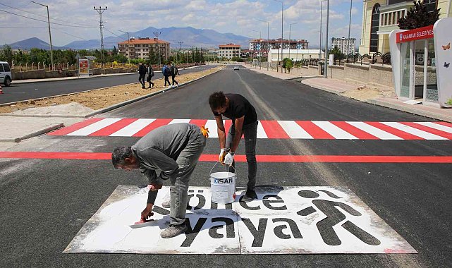 Karaman'da alt ve üstyapı çalışmaları