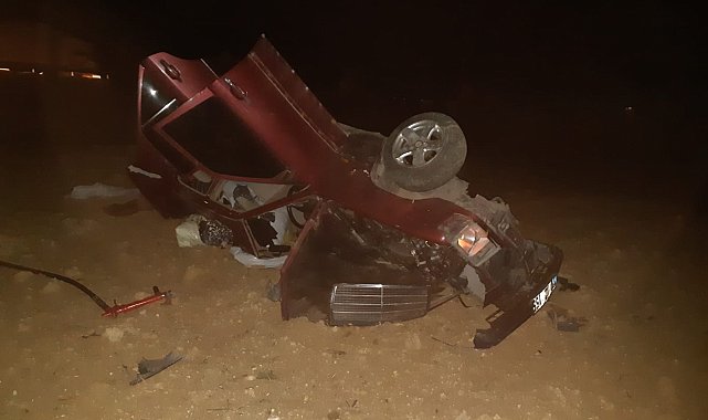 Karaman'da trafik kazası: 1 ölü