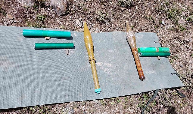Karayazı-19 operasyonunda roketatar mühimmatı ele geçirildi