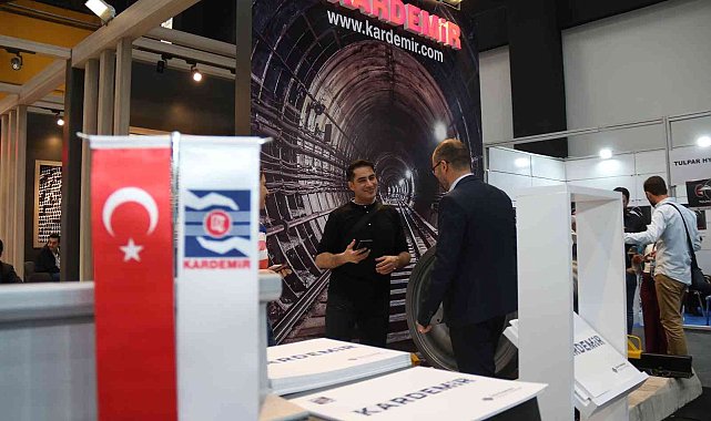 KARDEMİR, 'Rail Industry Show; Demiryolu Endüstrisi Altyapı ve Teknolojileri Fuarı ve Zirvesi'ne katıldı