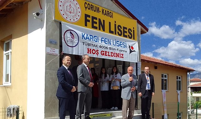 Kargı fen lisesi&#039;nde bilim fuarı açıldı