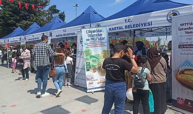 Kartal'da çölyak farkındalığı için 'Glütensiz Hayat Şenliği' düzenlendi