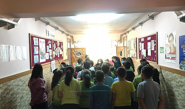 Kasımlı Ortaokulun yürüttüğü "e-Twinning "projesinde sona gelindi