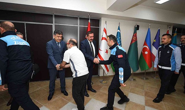 Kastamonu Belediyesi'nde bayramlaşma programı düzenlendi