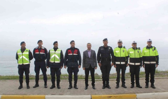 Kastamonu'da "bayramınız kemerli olsun" uygulaması yapıldı