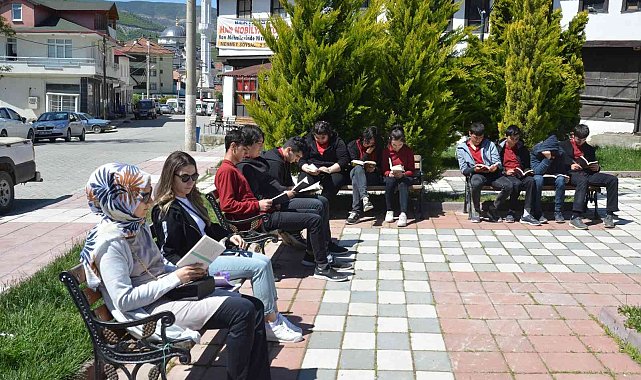 Kastamonu'da "Hanönü Okuyor" adli kitap okuma yarışması düzenlendi