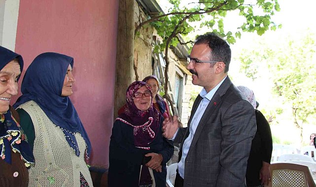 Kaymakam Ateş, Ovacık köyünde &#039;Halk Toplantısı&#039; yaptı