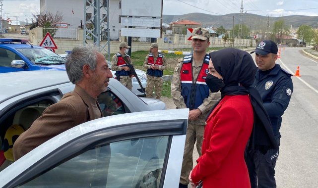 Kaymakam Büyükkılıç, trafik denetimlerine katıldı