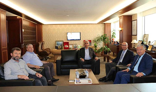 Kaymakam Duru'dan veda ziyareti