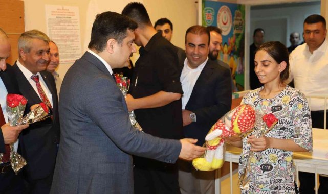 Kaymakam Tunç, kurum personelleriyle bayramlaştı