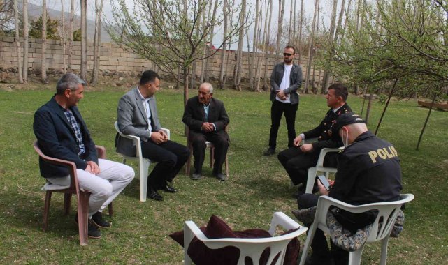 Kaymakamdan şehit ve gazi ailelerine bayram ziyareti