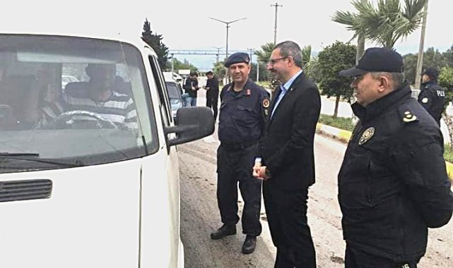 Kaymakamlı trafik denetimi