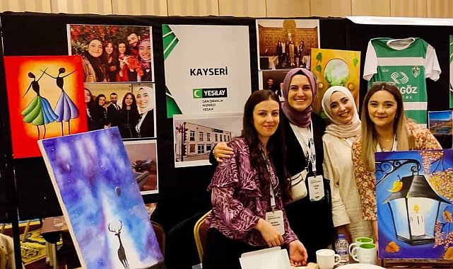 KAYMEK YEDAM Sempozyumunda sergi açtı