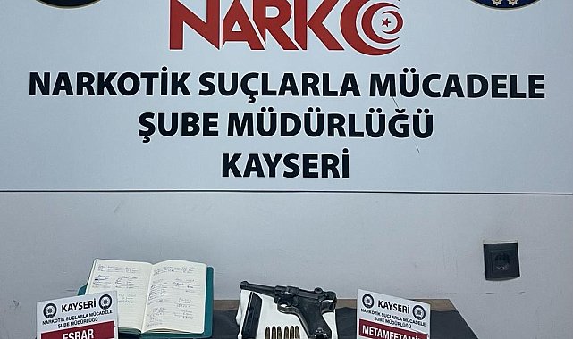 Kayseri'de uyuşturucu madde ticareti yapan kardeşler gözaltına alındı