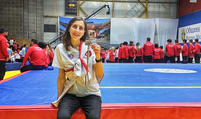 Kayserili sporcu Avrupa ikincisi oldu