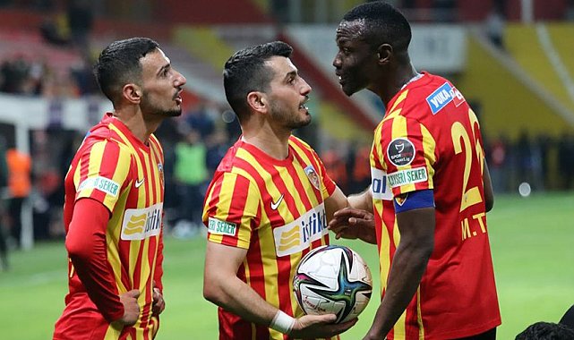 Kayserispor Gaziantep'e gitti