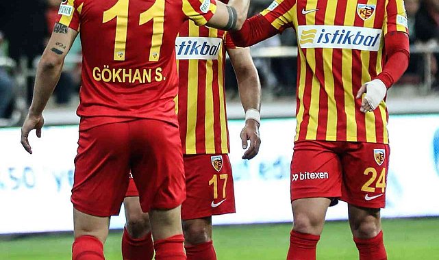 Kayserispor sahasında 10 kez kazandı