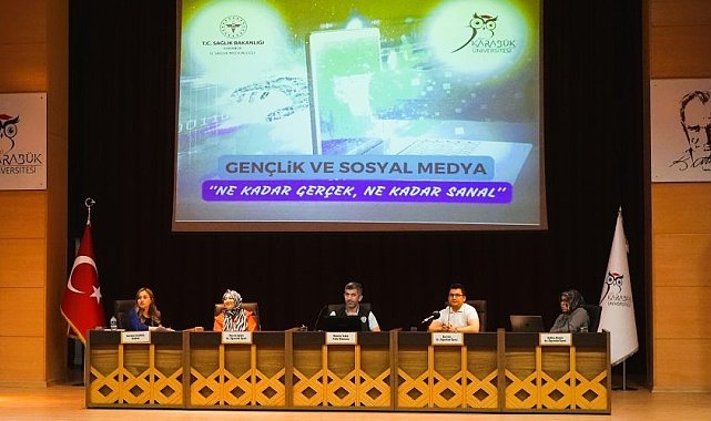 KBÜ&#039;de &#039;Gençlik ve Sosyal Medya Ne Kadar Gerçek, Ne Kadar Sanal&#039; söyleşisi yapıldı