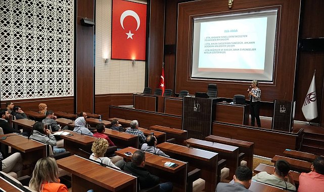 Keçiören Belediyesi'nden hizmet içi eğitim