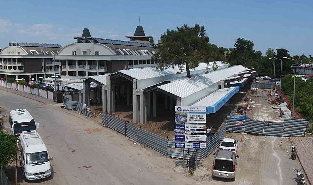 Kemer Otopark ve Pazar Yeri turizm sezonuna hazır