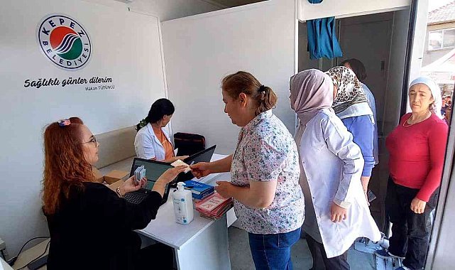 Kepez'in Mobil Sağlık Merkezi İbradı'da