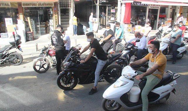 Kilis'te trafikteki araçların yarısı motosiklet
