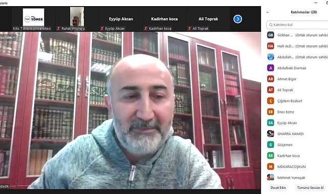 Kıraathane söyleşilerinin 38'incisi gerçekleştirildi