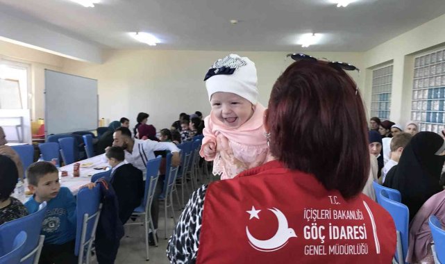 Kırklareli'nde savaş mağdurlarıyla bayramlaşma