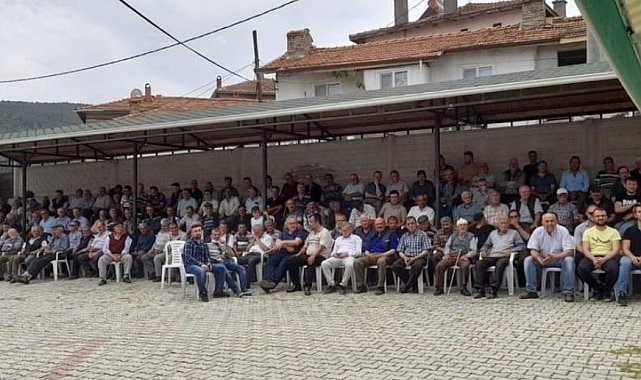 Kızılçukur Köyü'nde yağmur duası