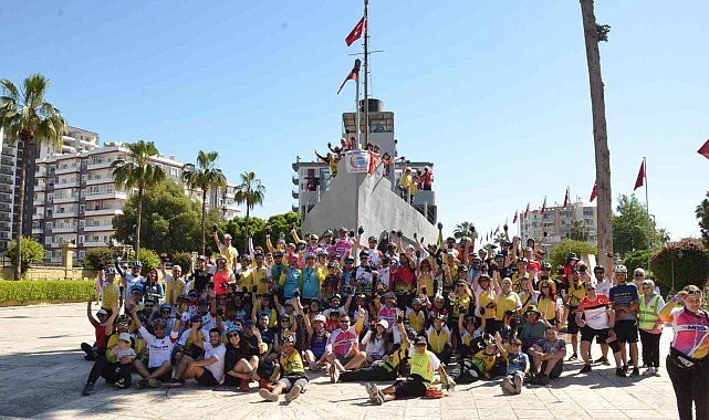 Kleopatra Bisiklet Festivali'nde renkli görüntüler ortaya çıktı