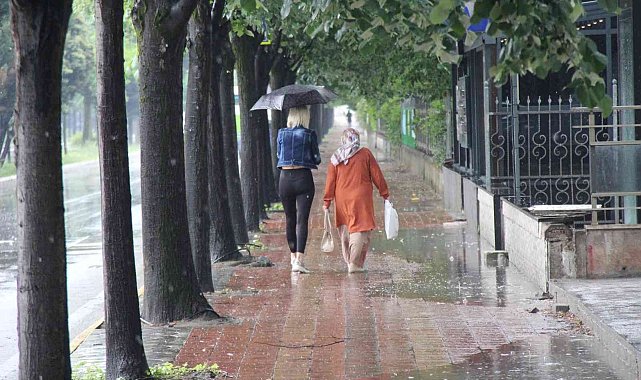 Kocaeli&#039;de kısa süreli sağanak etkili oldu