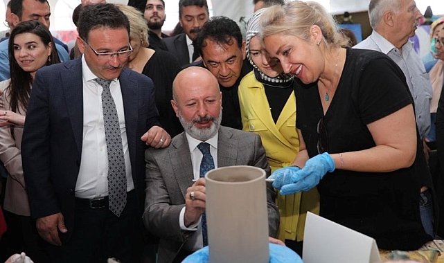 Kocasinan'da emeğin sanata dönüştüğü sergi, büyük beğeni topladı