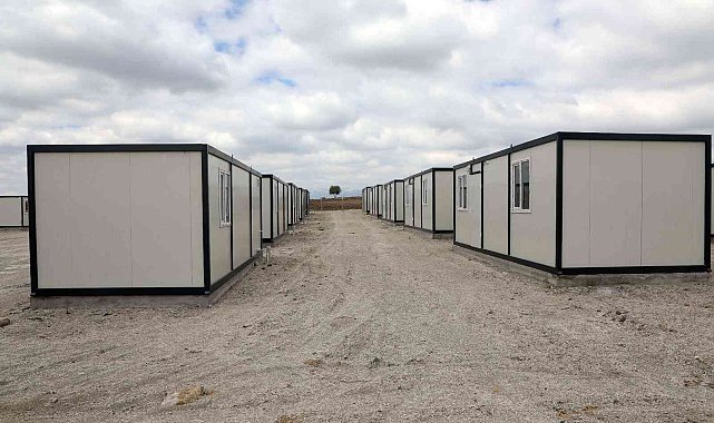 Konteynerler geliyor "tarım anneleri ev'leniyor"