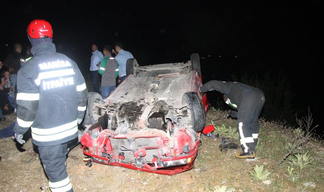 Kontrolden çıkan otomobil takla attı: 1 çocuk öldü, 7 kişi yaralandı