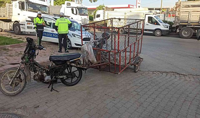 Konya polisinden motosiklet denetimi
