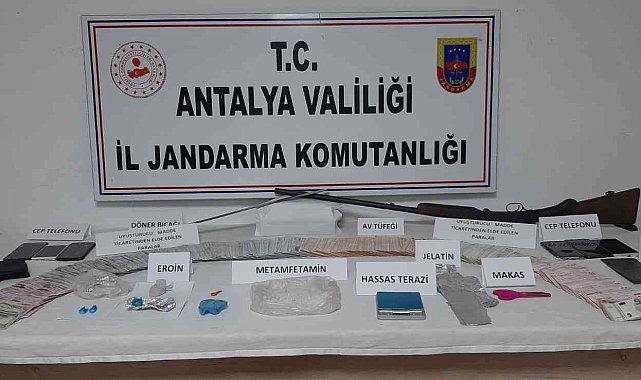 Köpek kulübesinden bile uyuşturucu çıktı