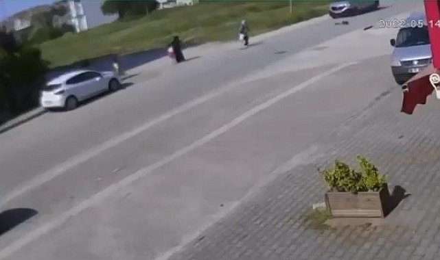 Köpekten kaçarken az daha canından oluyordu