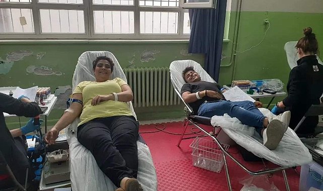 Köşklü veliler kan bağışına dikkat çekti