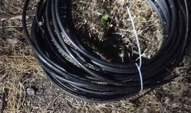 Köyceğiz Polisinden kablo hırsızlarını suçüstü yakaladı