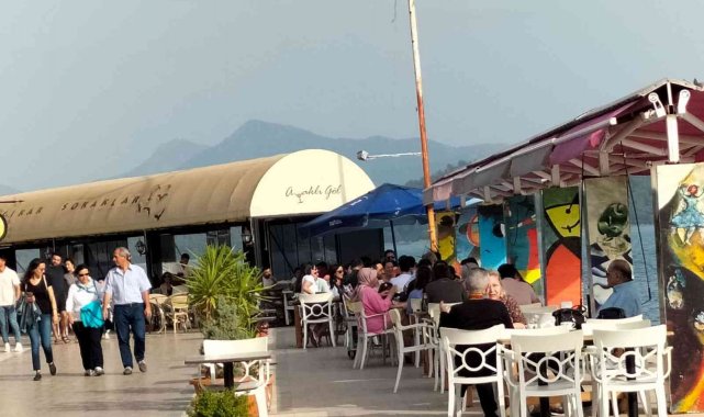 Köyceğiz'de bayram yoğunluğu yaşandı