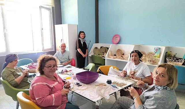 Köyceğiz&#039;de sepet örme kursu devam ediyor