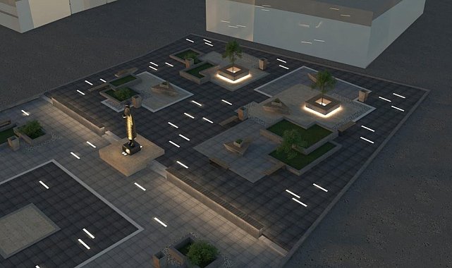 Kozaklı'ya kent meydanı yapılacak