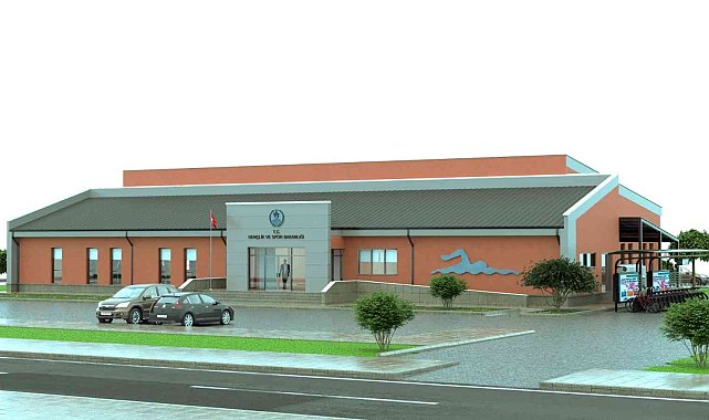 Kulp ilçesine yarı olimpik yüzme havuzu