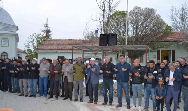 Kulu'da vatandaşlar yağmur duası yapıldı