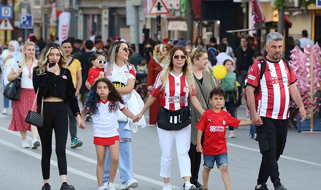 Kupa kutlamasına Sivasspor tarafından yoğun ilgi
