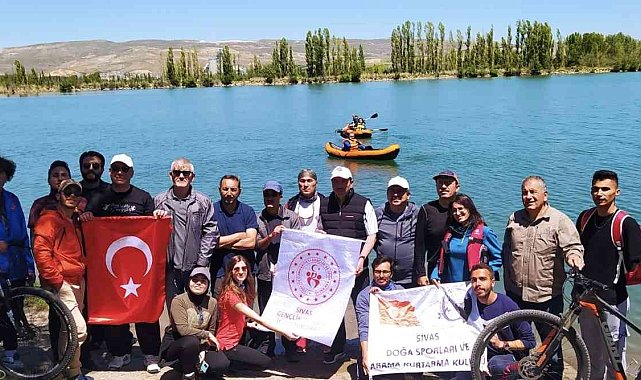 Kuraklık vurmuştu, şimdi üzerinde kano yapılıyor