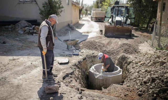 Kütahya'da alt yapı yenileme çalışmaları